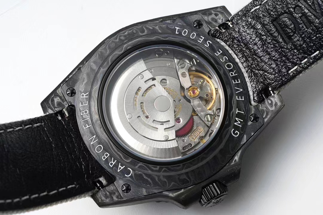 Diw Watch diameter 40mm with cal.3186 movement anti-fast adjustable calendar function sapphire mirror carbon fiber case, As shown
Diw Watch diameter 40mm with cal.3186 movement anti-fast adjustable calendar function sapphire mirror carbon fiber case, As shown