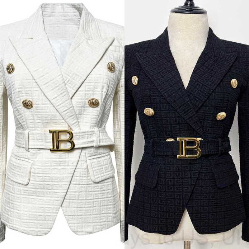 Spring Blazers Women' Suits -5XL And Autumn Fashion High-quality Small Suit Button Short Black White Jacket 185UH
Spring Blazers Women' Suits -5XL And Autumn Fashion High-quality Small Suit Button Short Black White Jacket 185UH