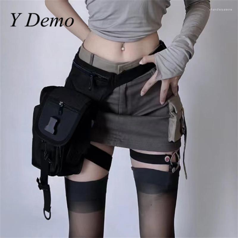 Belts Y Demo Techwear Chic Buckles Strap Waist Bag For Women Ninja Black Style Outdoor Motorcycle Riding Streetwear
Belts Y Demo Techwear Chic Buckles Strap Waist Bag For Women Ninja Black Style Outdoor Motorcycle Riding Streetwear
