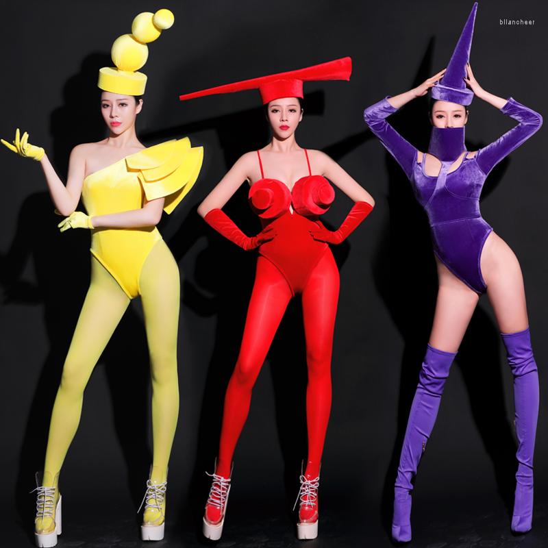 Stage Wear Sexy Bodysuit Adult Nightclub Drag Queen Costume GOGO Dance Dress Women Rave Hat Festival Clothes Club Carnival Outfit, Purple
Stage Wear Sexy Bodysuit Adult Nightclub Drag Queen Costume GOGO Dance Dress Women Rave Hat Festival Clothes Club Carnival Outfit, Purple