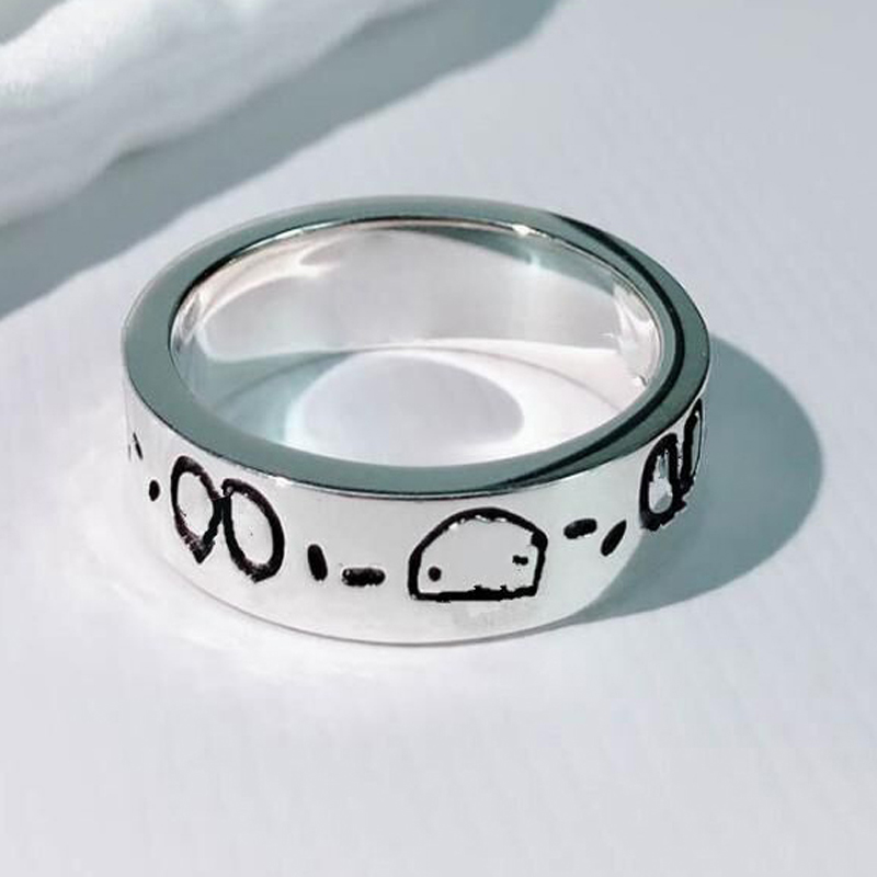 Fashion Unisex luxury Ring for Men Women Unisex Ghost Designer Rings Jewelry Sliver Color hot
Fashion Unisex luxury Ring for Men Women Unisex Ghost Designer Rings Jewelry Sliver Color hot