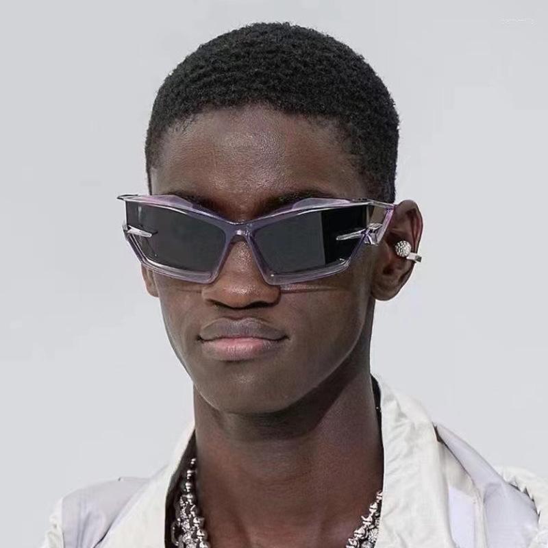 Sunglasses YURERSH Streetwear Y2K For Men Future Sense Personality Machine Armor Sun Glasses Futuristic Sunshades Eyewear Y132
Sunglasses YURERSH Streetwear Y2K For Men Future Sense Personality Machine Armor Sun Glasses Futuristic Sunshades Eyewear Y132