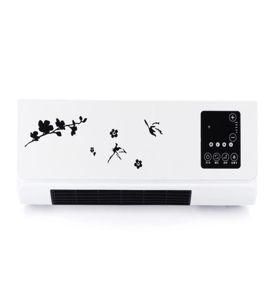 2000W Wall MountedDesktop Heater Air Conditioner Dehumidifier Clothes Dryer with Remote Control