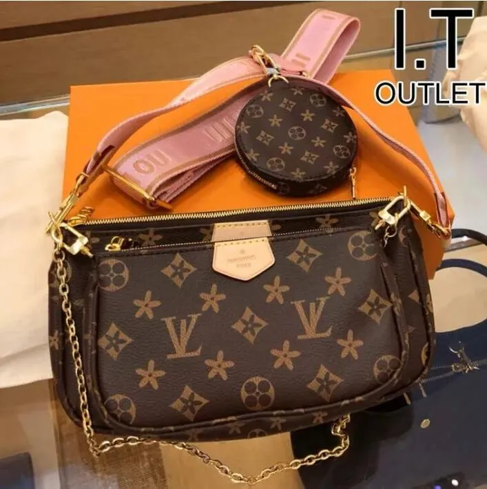 High qualitys Women bags handbags ladies designer composite bags lady clutch bag shoulder tote female purse wallet louise Purse vutton Crossbody viuton Bag