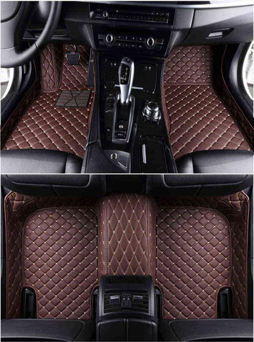 Custom 5 Seat car floor mats for honda civic accord city brv 2000 car mats auto accessories W220311186B