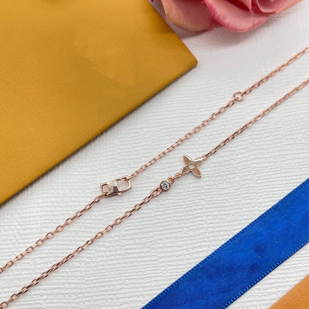 Pendant Necklaces Jewelry Titanium Steel gold silver Plated Necklaces For Women and men with Gift box