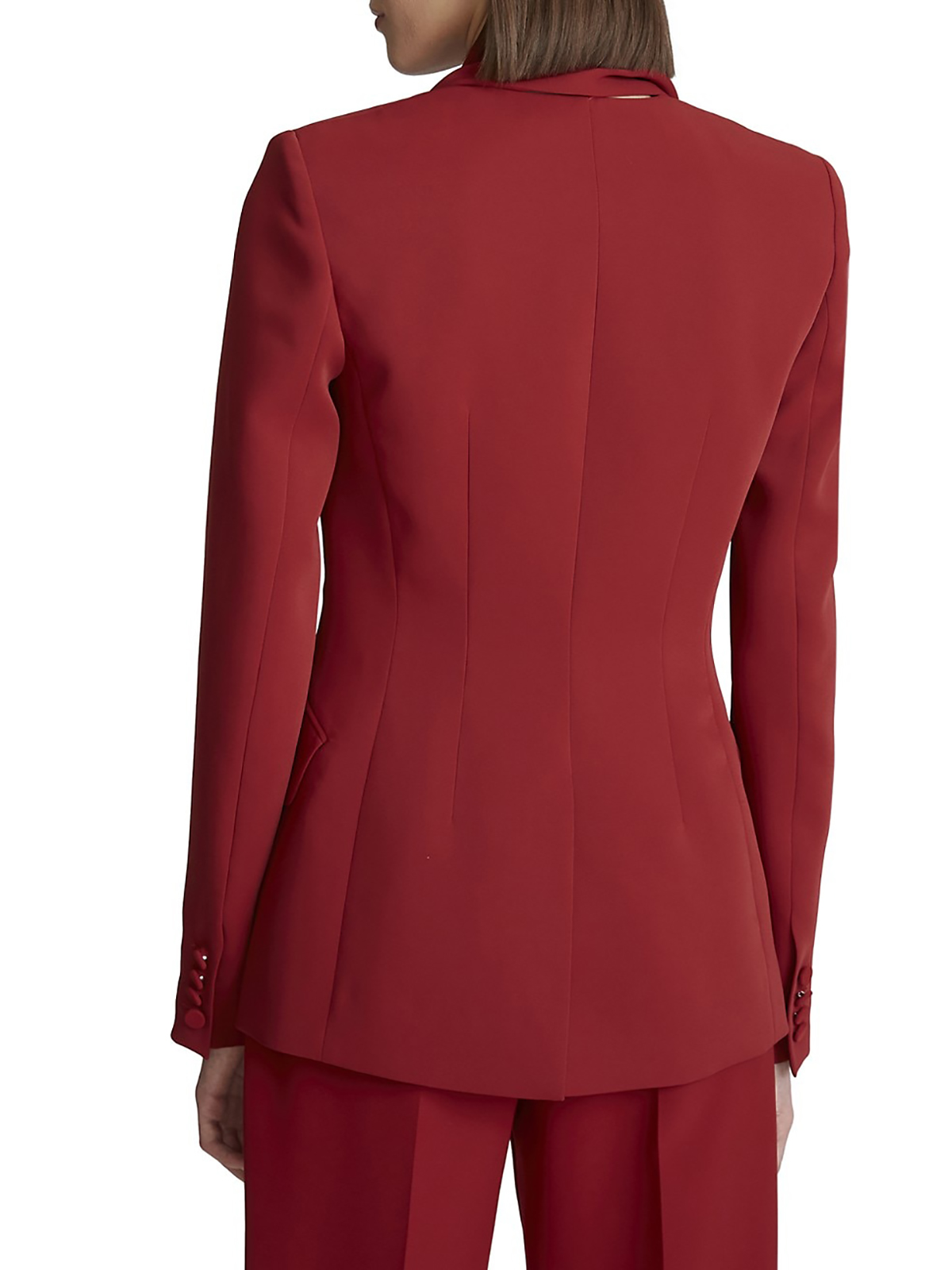 Spring Fashion Dark Red Women Pants Suits For Wedding Mother of the Bride Suit Evening Party Blazer Guest Wear 2 Pieces