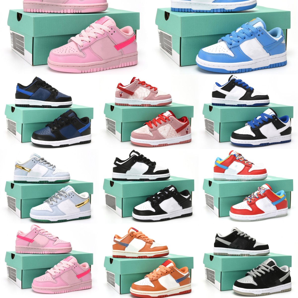 2022 kids shoes sb low dunks sneakers designer retro black dunke trainers kid shoe youth toddler infants baby shoes Green Orange Pink Blue For Sports
2022 kids shoes sb low dunks sneakers designer retro black dunke trainers kid shoe youth toddler infants baby shoes Green Orange Pink Blue For Sports