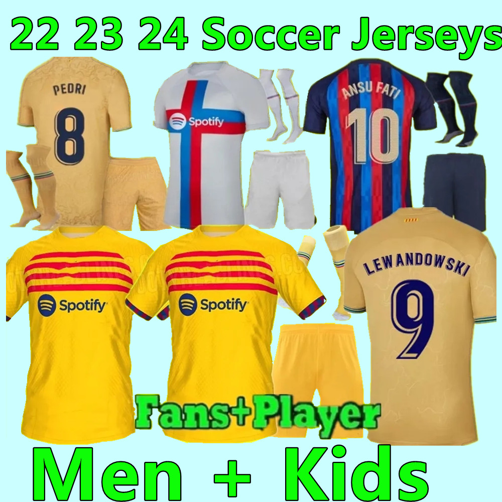 22 23 24 barcelona soccer jerseys ANSU FATI FERRAN 2023 2024 home away fans player LEWANDOWSKI MEMPHIS PEDRI ADAMA F. DE JONG Raphinha kit shirt men kids sets socks
22 23 24 barcelona soccer jerseys ANSU FATI FERRAN 2023 2024 home away fans player LEWANDOWSKI MEMPHIS PEDRI ADAMA F. DE JONG Raphinha kit shirt men kids sets socks