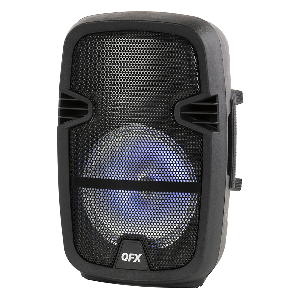 QFX PBX-8074 8-in Portable Party Bluetooth Loudspeaker with Microphone Remote karaoke speaker
QFX PBX-8074 8-in Portable Party Bluetooth Loudspeaker with Microphone Remote karaoke speaker