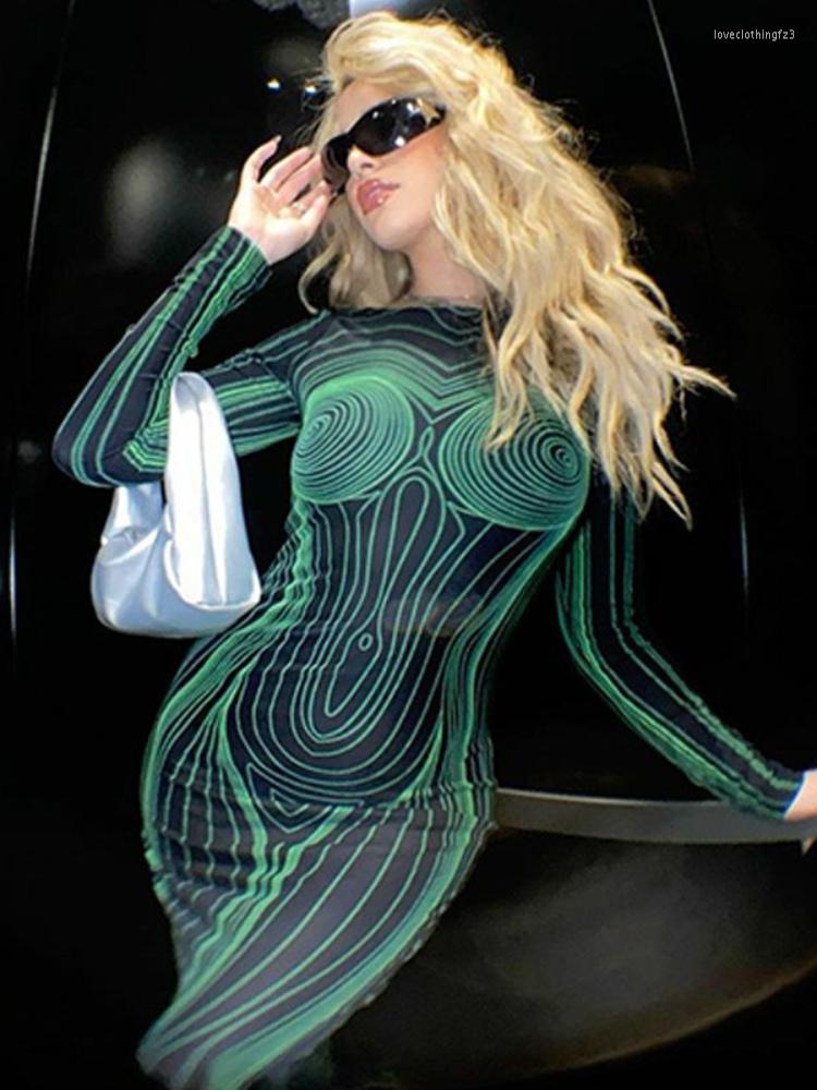 Casual Dresses 3D Body Print Sexy Maxi For Women Y2k Streetwear Hollow Backless Long Sleeve Bodycon Dress Club Outfit C16CG33, Green
Casual Dresses 3D Body Print Sexy Maxi For Women Y2k Streetwear Hollow Backless Long Sleeve Bodycon Dress Club Outfit C16CG33, Green