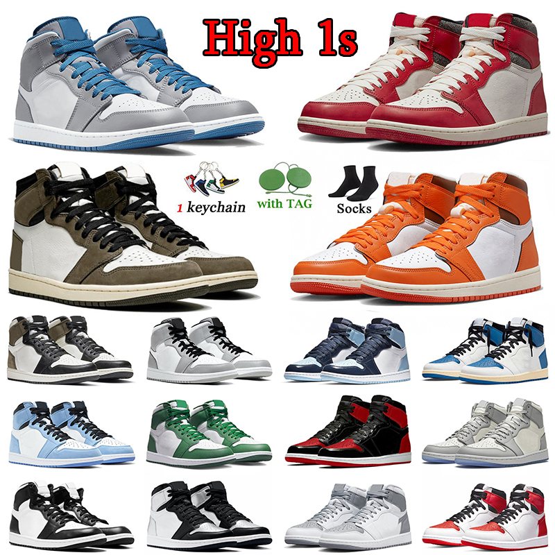 1s Basketball Shoes Jumpman True blue 1 Mocha Basketball Shoes Retro High OG Lost And Found Starfish Denim Trainers Patent Bred Cactus Jack, 5 gorge green 36-47
1s Basketball Shoes Jumpman True blue 1 Mocha Basketball Shoes Retro High OG Lost And Found Starfish Denim Trainers Patent Bred Cactus Jack, 5 gorge green 36-47