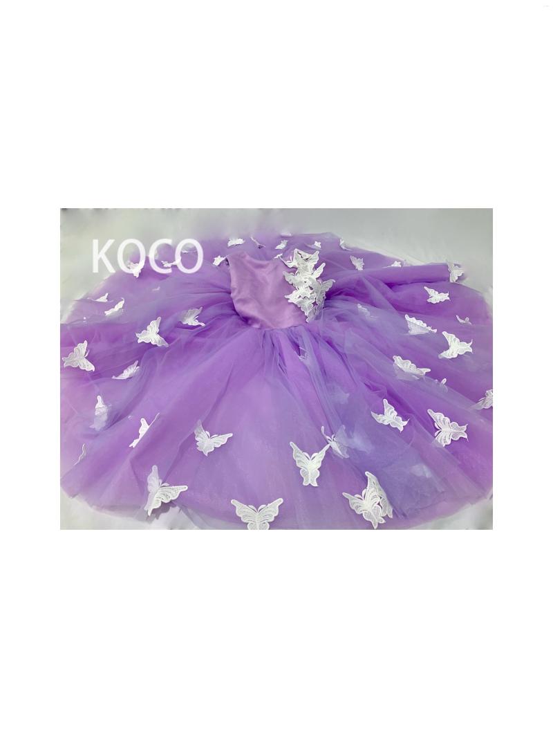 Girl Dresses Lilac Tulle Butterfly Ball Gown Beads Princess Flower Birthday Pageant Communion Robe De Demoiselle Baby Party, Blue
Girl Dresses Lilac Tulle Butterfly Ball Gown Beads Princess Flower Birthday Pageant Communion Robe De Demoiselle Baby Party, Blue