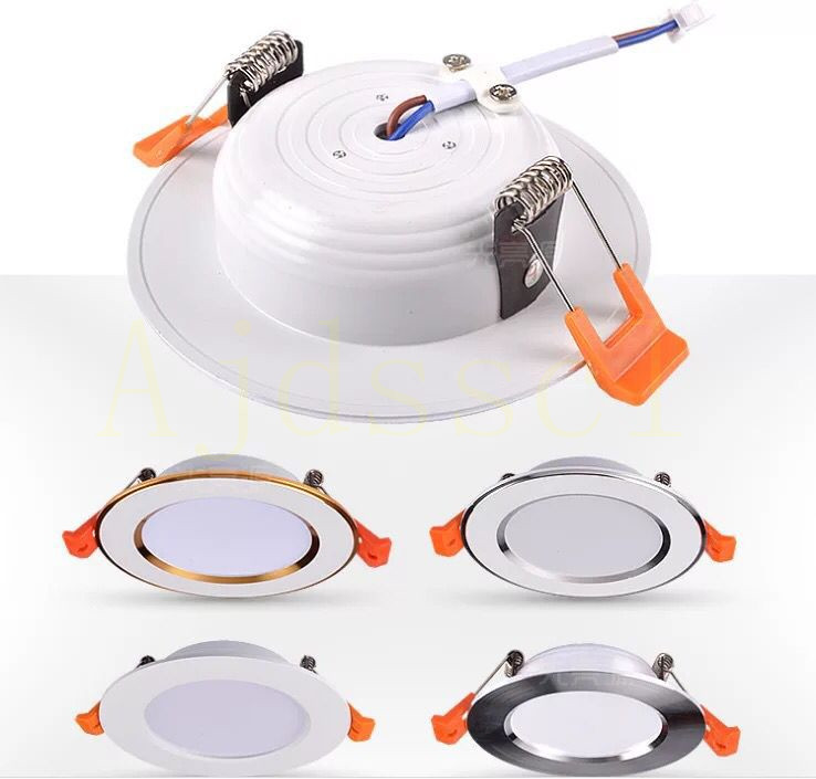 LED Downlights 220V 5W 7W 9W 12W 15W Recessed in LED Ceiling Downlight Light Lamp Indoor Lighting Warm White Cold White