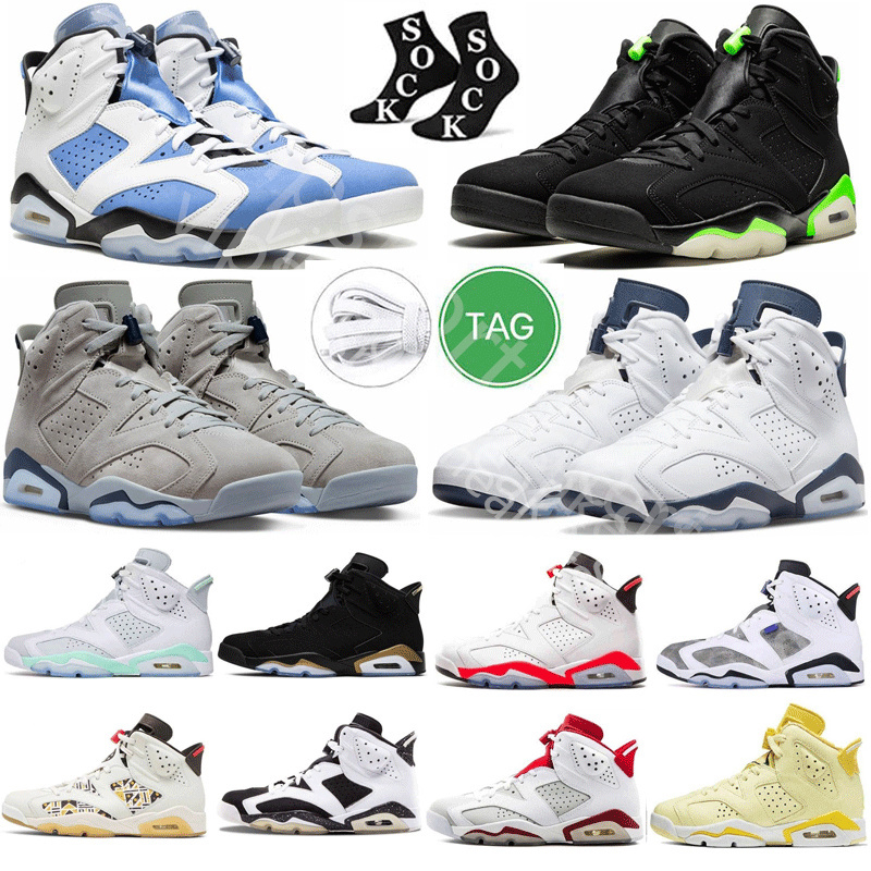 UNC Jumpman 6 6s Basketball Shoes Cool Grey Toro University Blue Red Oreo Georgetown Midnight Navy Cactus Jack Black Infrared mens trainers sports sneakers, Color#33
UNC Jumpman 6 6s Basketball Shoes Cool Grey Toro University Blue Red Oreo Georgetown Midnight Navy Cactus Jack Black Infrared mens trainers sports sneakers, Color#33