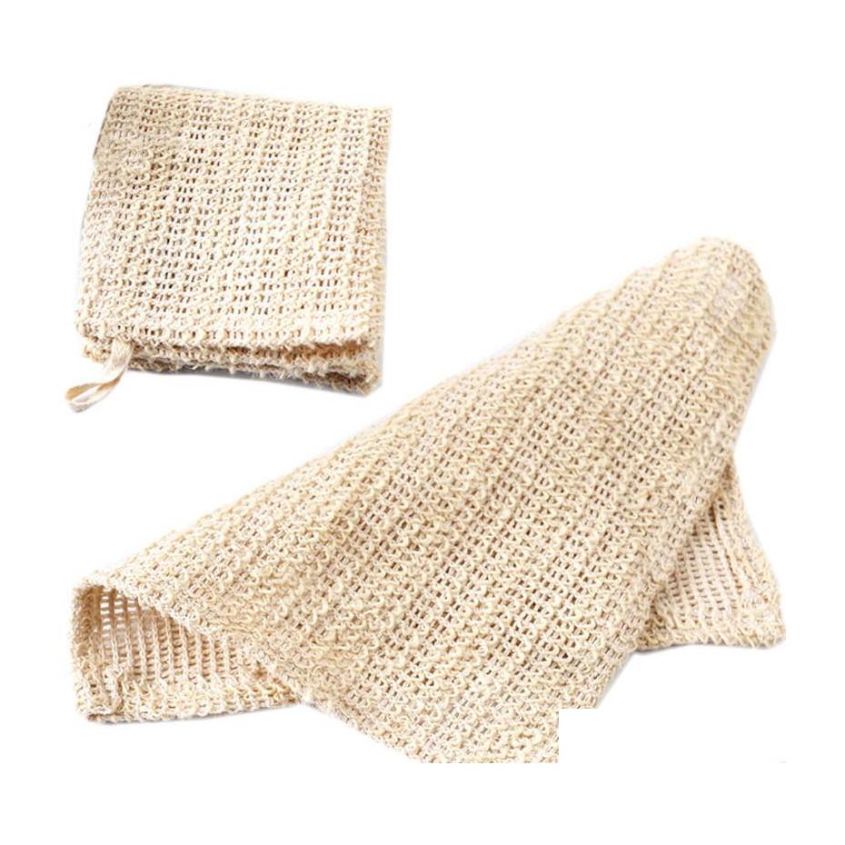 Bath Brushes Sponges Scrubbers 25Cm Natural Sisal Soap Pouch Mesh Towels Face And Body Exfoliating Cloth Drop Delivery Home Garde Dhmmy
Bath Brushes Sponges Scrubbers 25Cm Natural Sisal Soap Pouch Mesh Towels Face And Body Exfoliating Cloth Drop Delivery Home Garde Dhmmy