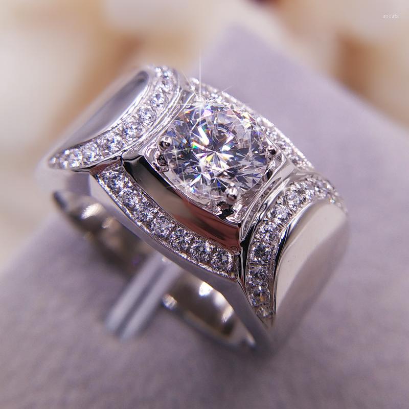 Cluster Rings Size 8/9/10/11/12/13 Solitaire Luxury Jewelry 925 Sterling Silver Filled Round Cut CZ Zirconia White Claw Wedding Men Ring
Cluster Rings Size 8/9/10/11/12/13 Solitaire Luxury Jewelry 925 Sterling Silver Filled Round Cut CZ Zirconia White Claw Wedding Men Ring