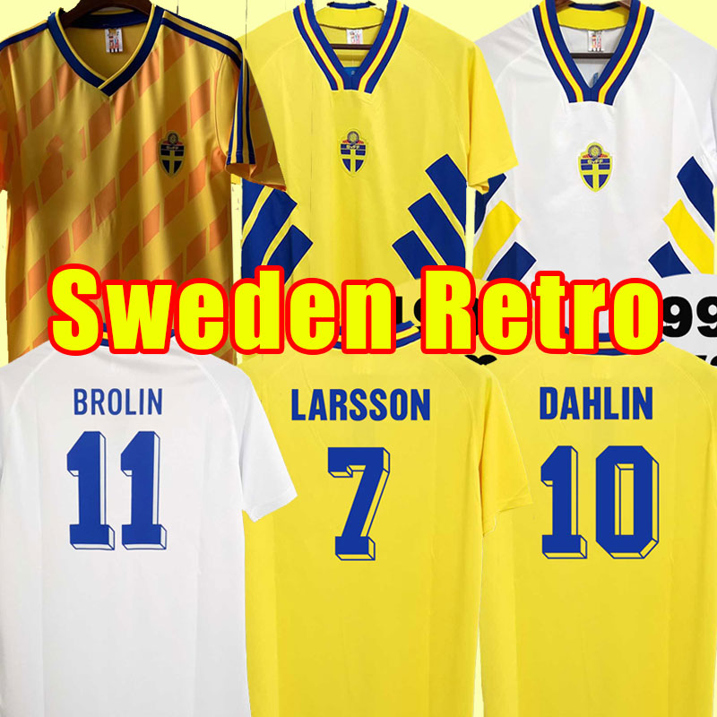 Jersey 1994 SWEDEN RETRO soccer jerseys DAHLIN 10 BROLIN 11 LARSSON 7 HOME JERSEY FOOTBALL SHIRTS
Jersey 1994 SWEDEN RETRO soccer jerseys DAHLIN 10 BROLIN 11 LARSSON 7 HOME JERSEY FOOTBALL SHIRTS