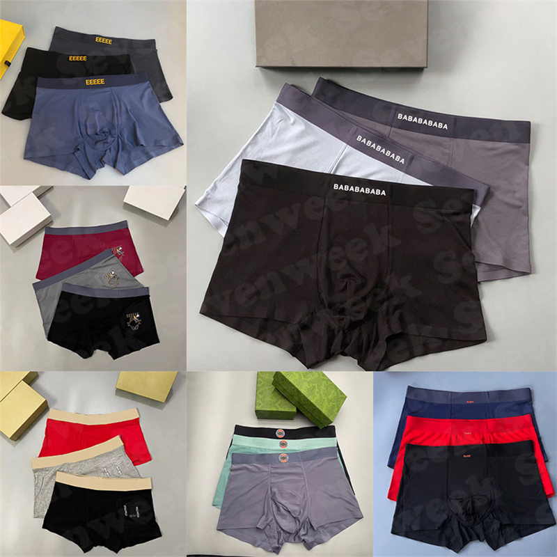 Luxury Mens Designer Boxers Underpants Brand Underwears Sexy Classic Men Boxer Casual Shorts Underwear With Box, P3
Luxury Mens Designer Boxers Underpants Brand Underwears Sexy Classic Men Boxer Casual Shorts Underwear With Box, P3