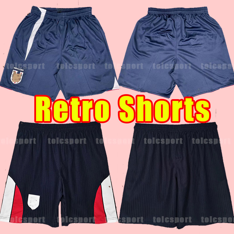 England Retro Soccer shorts Uniform BECKHAM OWEN GERRARD SHEARER world football pants cup enfants 2006 06