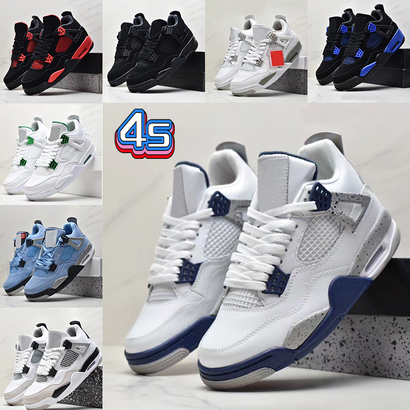 Jumpman Basketball Shoes 4 4s Military Black for men women Cat Red Thunder Game Royal University Blue White Oreo Fire red Pure Money mens, 14 metallic purple
Jumpman Basketball Shoes 4 4s Military Black for men women Cat Red Thunder Game Royal University Blue White Oreo Fire red Pure Money mens, 14 metallic purple