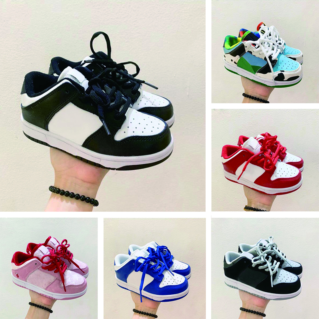 Kids Running Shoes Panda low Chunky Dunky UNC Blue University Red Valentines day Kentucky Chicago Toddler Shoe Childrens Sneaker for Boys, Item#6
Kids Running Shoes Panda low Chunky Dunky UNC Blue University Red Valentines day Kentucky Chicago Toddler Shoe Childrens Sneaker for Boys, Item#6