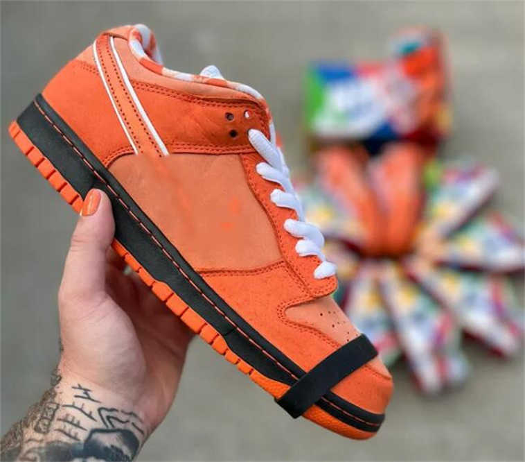 Authentic sb dunks Concepts Shoes Low Orange Lobster Purple Green Red Blue Men Women Sports Sneakers With Original box Size US4-13
Authentic sb dunks Concepts Shoes Low Orange Lobster Purple Green Red Blue Men Women Sports Sneakers With Original box Size US4-13