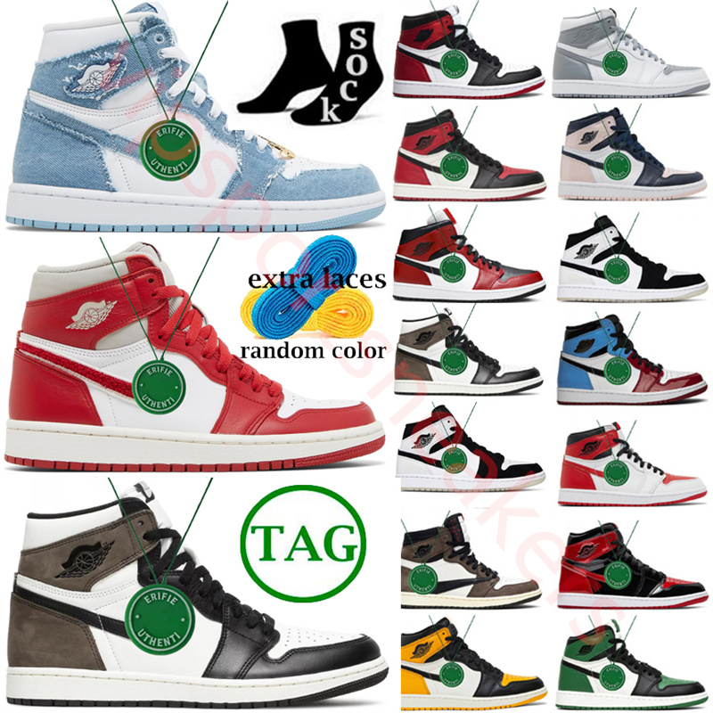 Homage black white basketball shoes air jordens 1s jumpman 1 Chicago Lost Patent Bred True Blue University Blue shoe travis scotts Dark Mocha Stealth sneakers 36-47, Color # 46
Homage black white basketball shoes air jordens 1s jumpman 1 Chicago Lost Patent Bred True Blue University Blue shoe travis scotts Dark Mocha Stealth sneakers 36-47, Color # 46