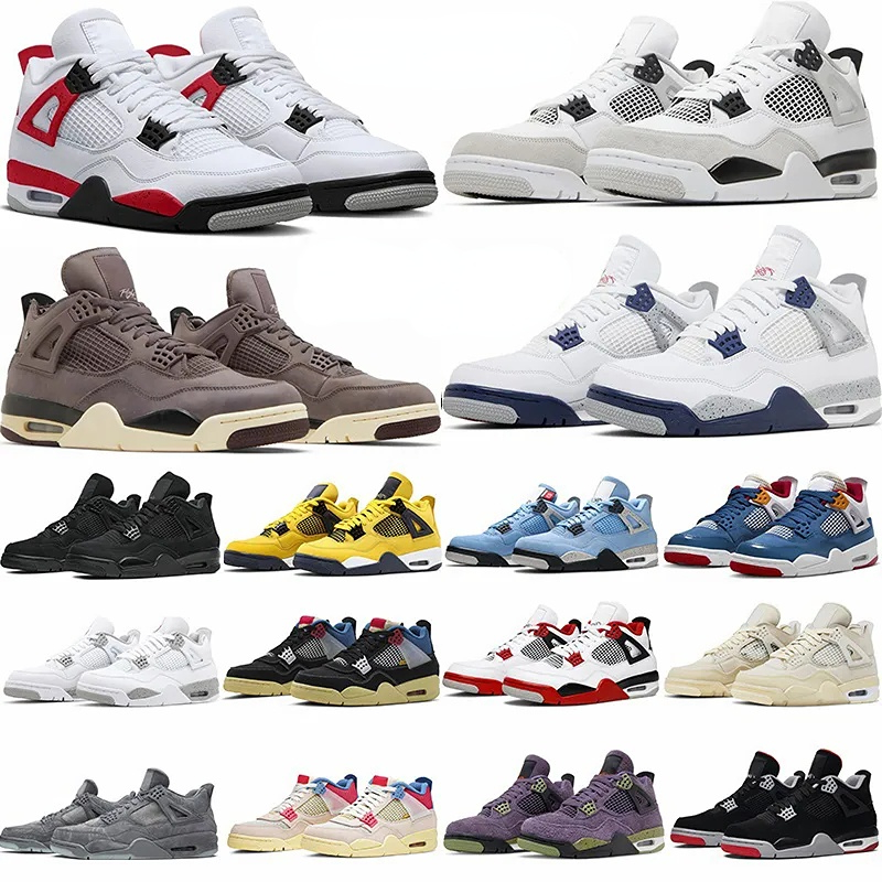 2023 Designer Designed Basketball Shoes 4 4S Military Black White Navy Canyou Purple Red cement Leifan University Blue infrared Violet Orefor men and women sneakers, 21
2023 Designer Designed Basketball Shoes 4 4S Military Black White Navy Canyou Purple Red cement Leifan University Blue infrared Violet Orefor men and women sneakers, 21