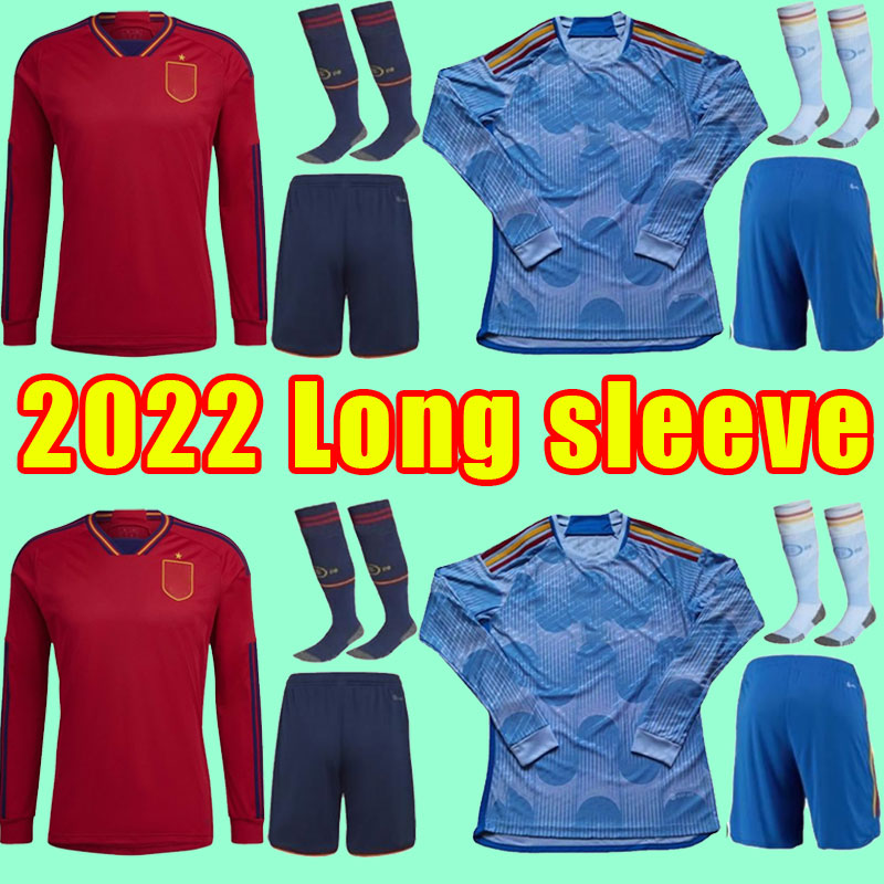 Long sleeve 2022 Spain soccer jerseys Espana ANSU FATI ASENSIO MORATA FERRAN KOKE GAVI AZPILICUETA C.SOLER 22 23 WORLD RAMOS CUP football shirts men home away full kits
Long sleeve 2022 Spain soccer jerseys Espana ANSU FATI ASENSIO MORATA FERRAN KOKE GAVI AZPILICUETA C.SOLER 22 23 WORLD RAMOS CUP football shirts men home away full kits