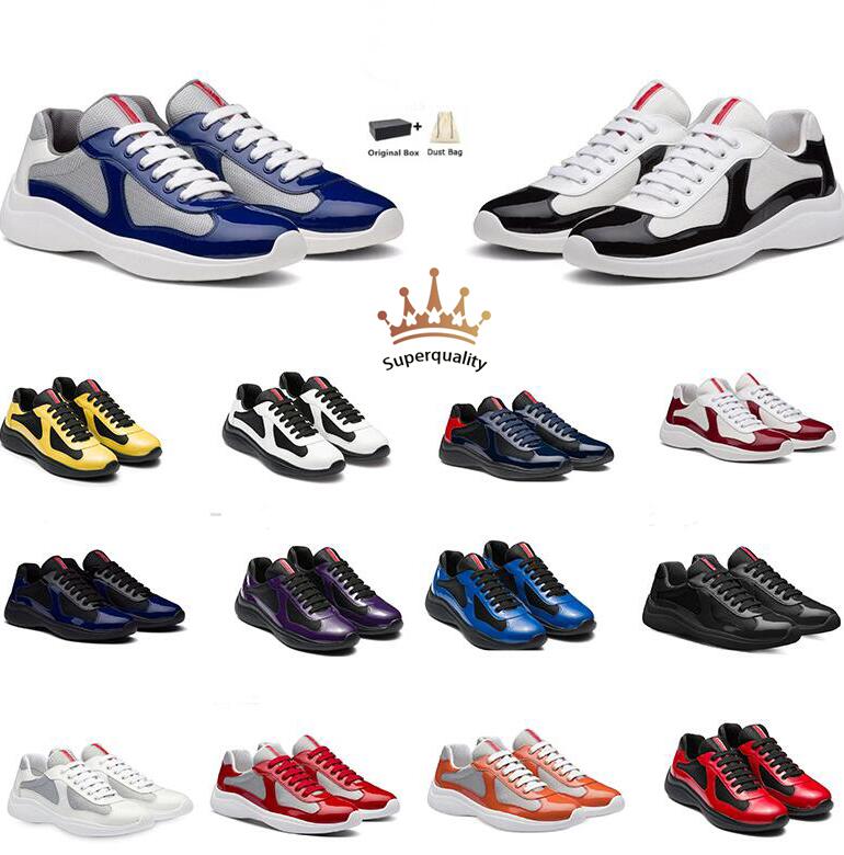 Famous Brand Men Americas Cup Sneakers Shoes Light Rubber Sole Fabric Patent Leather Runner Sports Technical Fabric Skateboard Walking, 96
Famous Brand Men Americas Cup Sneakers Shoes Light Rubber Sole Fabric Patent Leather Runner Sports Technical Fabric Skateboard Walking, 96