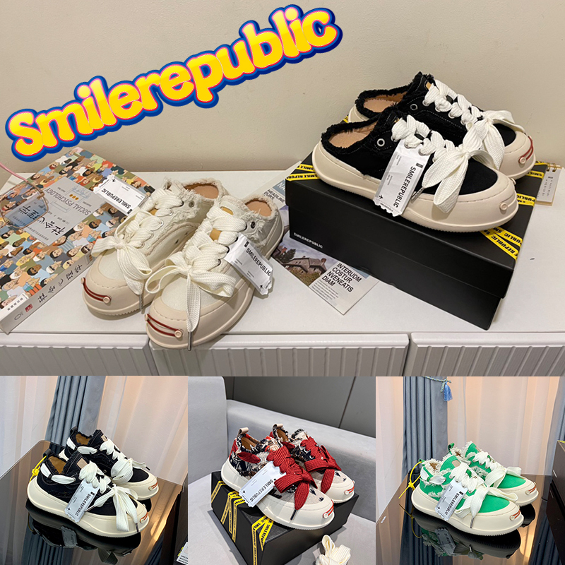 Luxury Designer Sneakers Mens Womens Casual Shoes Smilerepublic SR Street Chunky Sole Open Back Women Platform Canvas Mule Cream Multi-Color Mens Shoe Trainers, 03 split mule
Luxury Designer Sneakers Mens Womens Casual Shoes Smilerepublic SR Street Chunky Sole Open Back Women Platform Canvas Mule Cream Multi-Color Mens Shoe Trainers, 03 split mule