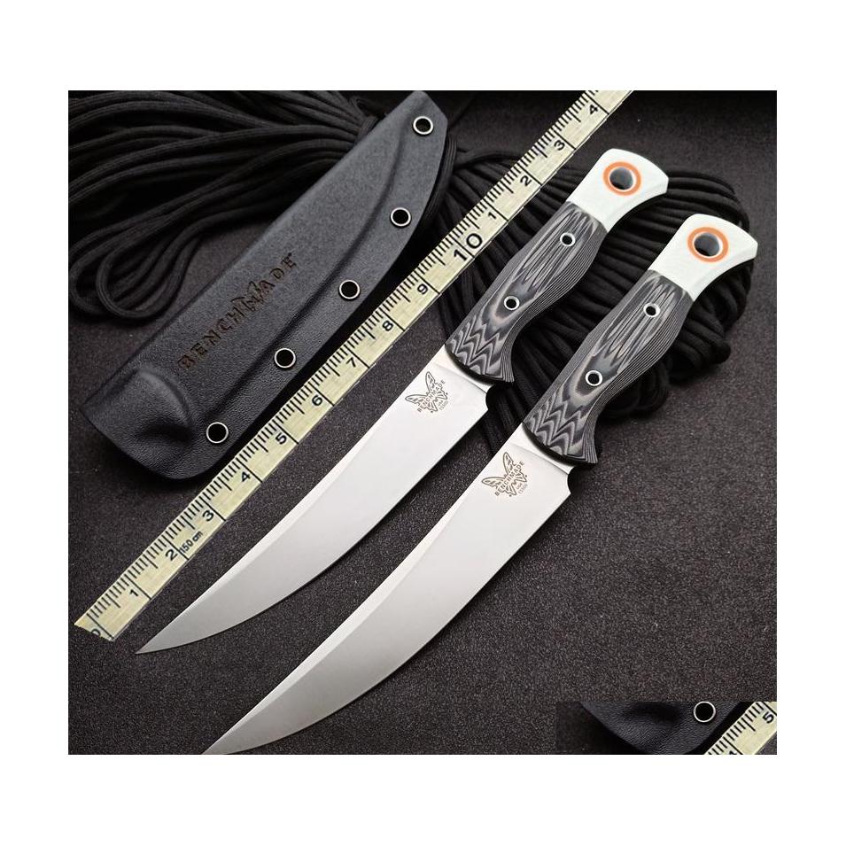 Camping Hunting Knives Benchmade 155001 Hunt Meatcrafter Fixed Knife 6.08 S45Vn Blade G10 Handle Outdoor Cam Pocket Kitchen Fruit 13 Dhzm0
Camping Hunting Knives Benchmade 155001 Hunt Meatcrafter Fixed Knife 6.08 S45Vn Blade G10 Handle Outdoor Cam Pocket Kitchen Fruit 13 Dhzm0