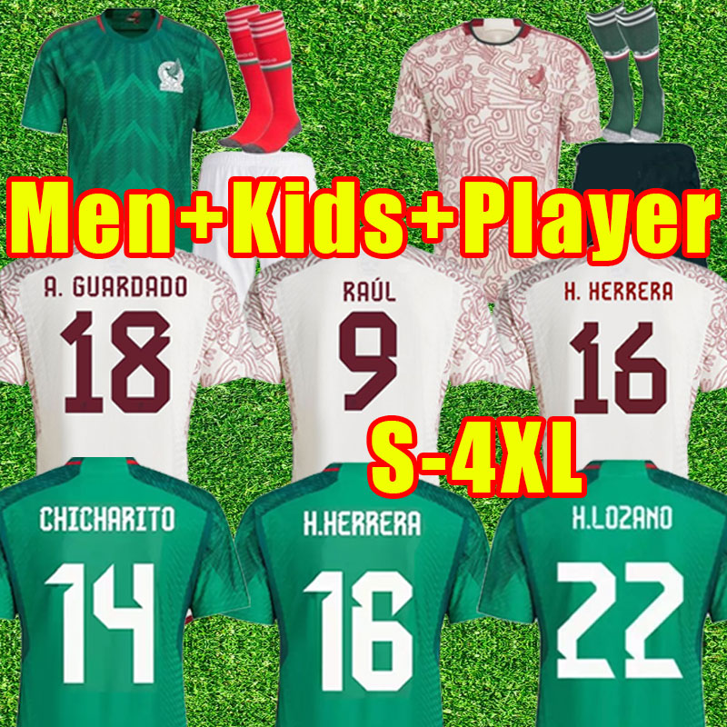 World 2022 Cup Mexico soccer jerseys home away 22 23 CHICHARITO LOZANO DOS SANTOS football shirt women Men Fans player Version set girl women XXXL 4XL Kids Child, Away women+patch
World 2022 Cup Mexico soccer jerseys home away 22 23 CHICHARITO LOZANO DOS SANTOS football shirt women Men Fans player Version set girl women XXXL 4XL Kids Child, Away women+patch