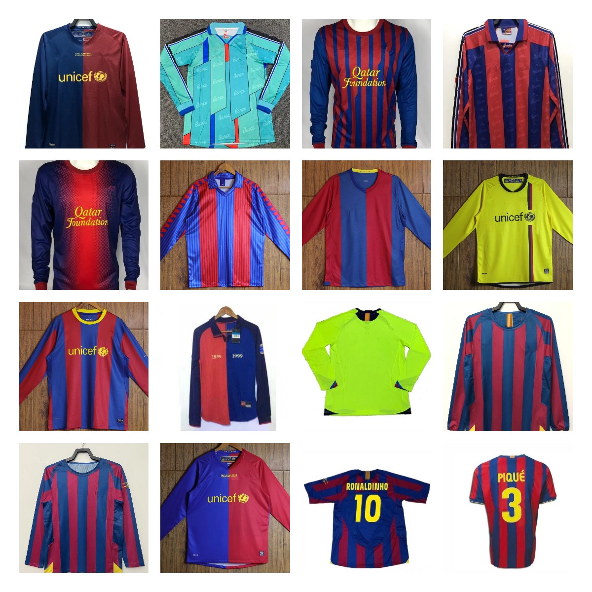DAVID VILLA Retro soccer jerseys 96 97 03 04 05 06 07 08 09 10 11 14 15 XAVI RONALDINHO RIVALDO GUARDIOLA PUYOL Iniesta finals STOICHKOV Long maillot de foot 1899 1999 tops