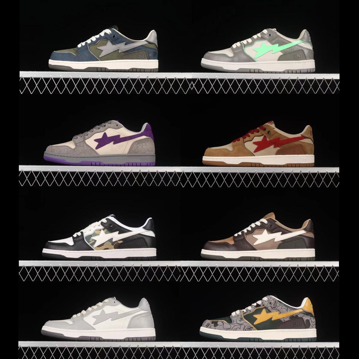 2023 Tn og Sk8 Men Women bathing Casual Shoes A Bapestas Sta Low Camo Stars White Green Red Black Yellow Sneakers 36-45 size high-end
2023 Tn og Sk8 Men Women bathing Casual Shoes A Bapestas Sta Low Camo Stars White Green Red Black Yellow Sneakers 36-45 size high-end