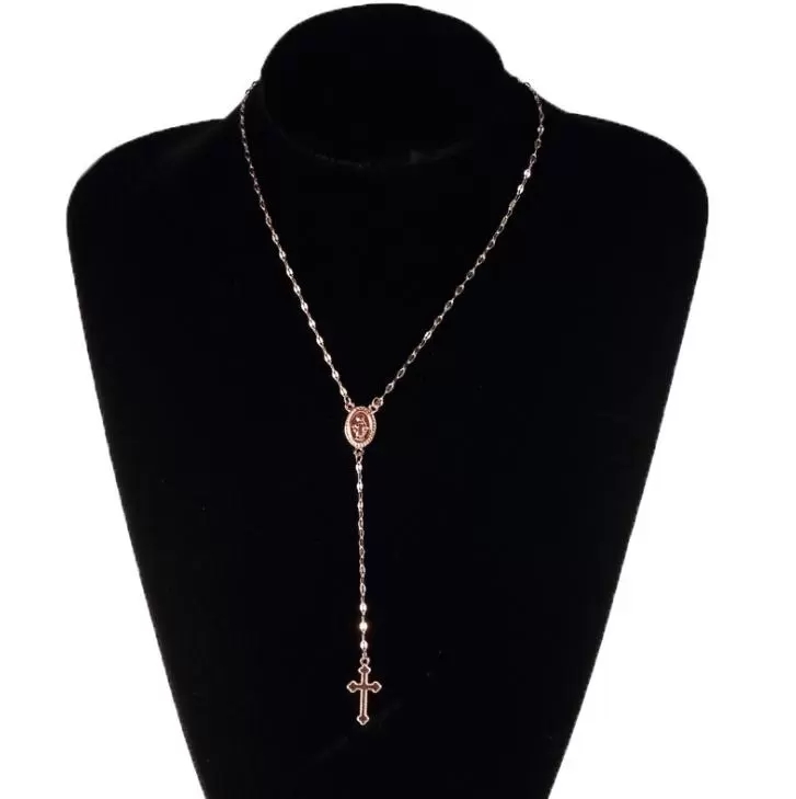 Designer Vintage Pendant Necklace Christian Cross Bohemia Religious Rosary Women Charm Jewelry Gifts
Designer Vintage Pendant Necklace Christian Cross Bohemia Religious Rosary Women Charm Jewelry Gifts