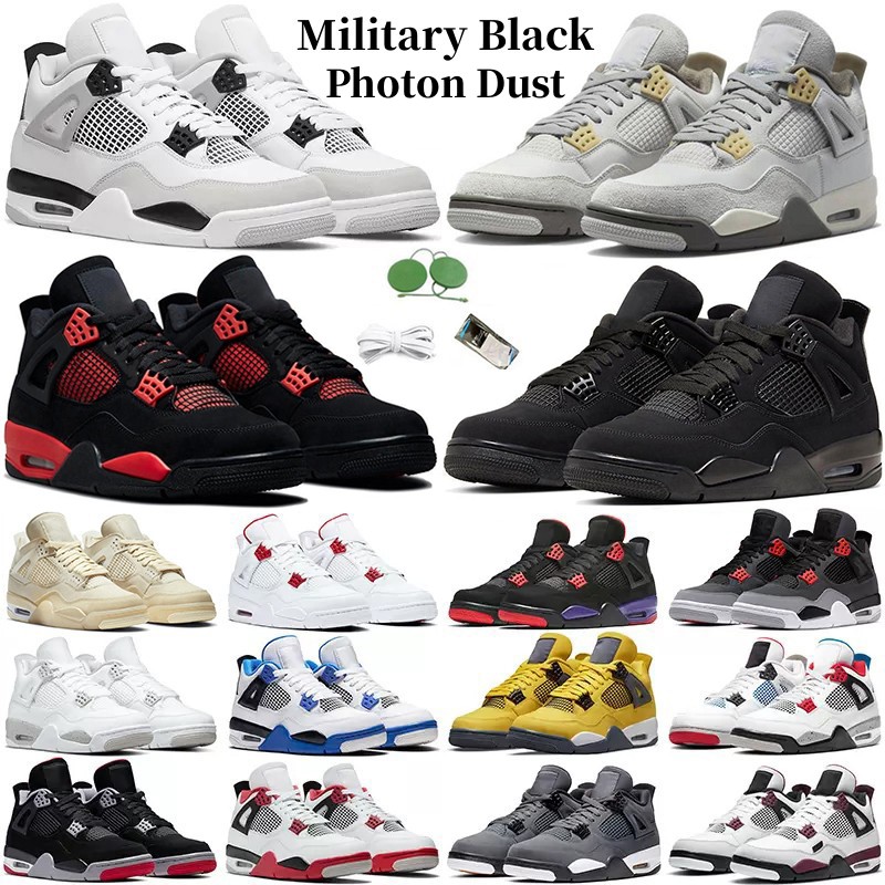Jumpman 4 Retro Basketball Shoes for Men Women 4s Se Craft Photon Dust Military Black Cat Sail Red Thunder White Cactus University Blue Cool, 23
Jumpman 4 Retro Basketball Shoes for Men Women 4s Se Craft Photon Dust Military Black Cat Sail Red Thunder White Cactus University Blue Cool, 23