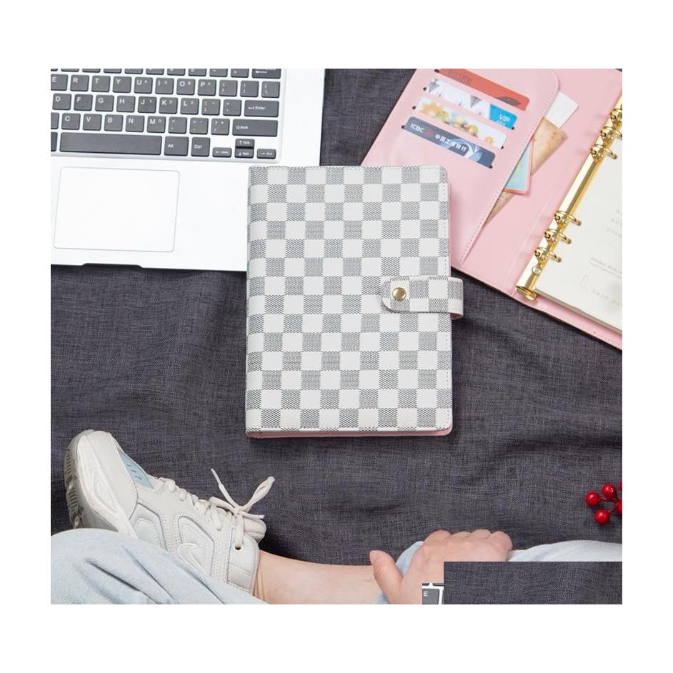 Notepads A5 Notebook Looseleaf Highgrade Leather Er Checkered Book Custom Logo Drop Delivery 2021 Office School Zl Home Business Ind Dhqg3
Notepads A5 Notebook Looseleaf Highgrade Leather Er Checkered Book Custom Logo Drop Delivery 2021 Office School Zl Home Business Ind Dhqg3