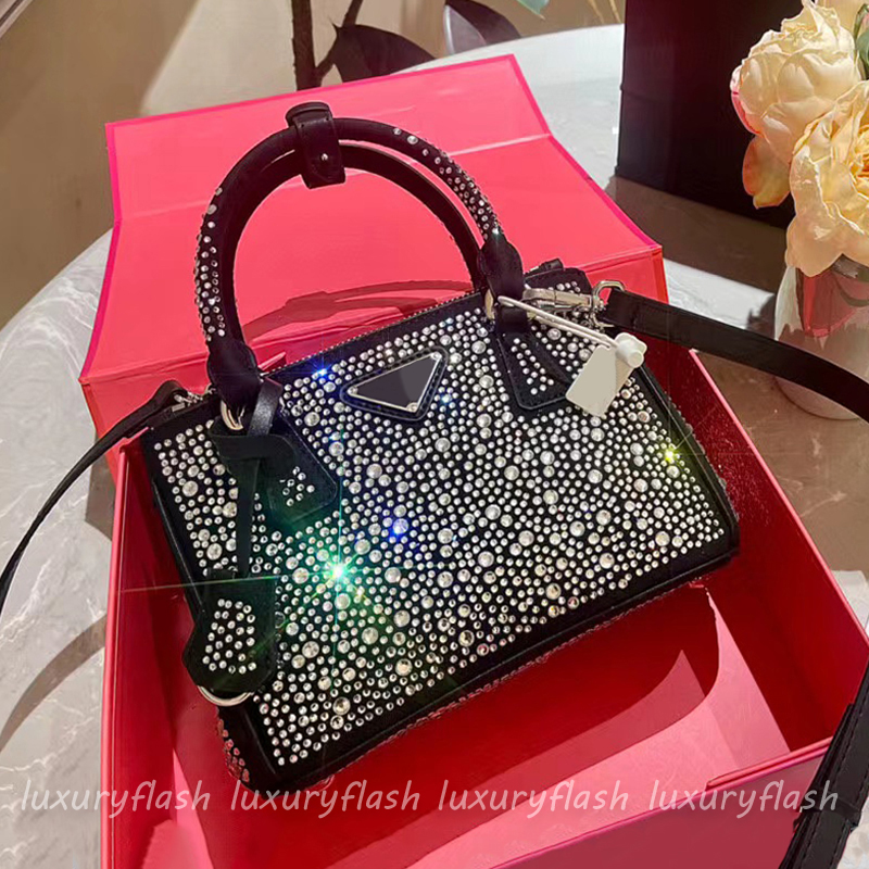 Designer Totes Handbags Women Fashion Crystal Decorative Satin Mini Handbag Diamond Party Shoulder Crossbody Bags Black White Green Yellow Pink Shiny Purses, Box(not sold separately)
Designer Totes Handbags Women Fashion Crystal Decorative Satin Mini Handbag Diamond Party Shoulder Crossbody Bags Black White Green Yellow Pink Shiny Purses, Box(not sold separately)
