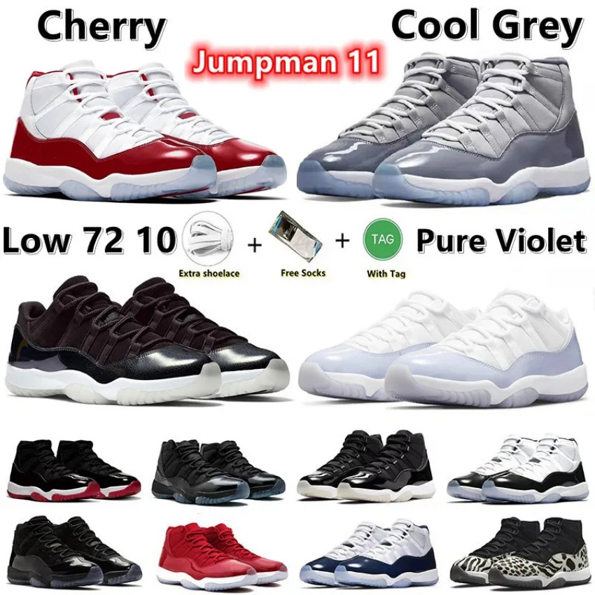 2023 With Jumpman 11 11s high Basketball Shoes Men Women Cherry Midnight Navy Cool Grey 25th Anniversary 72-10 Low Bred and Gown Jam Mens, Plum
2023 With Jumpman 11 11s high Basketball Shoes Men Women Cherry Midnight Navy Cool Grey 25th Anniversary 72-10 Low Bred and Gown Jam Mens, Plum