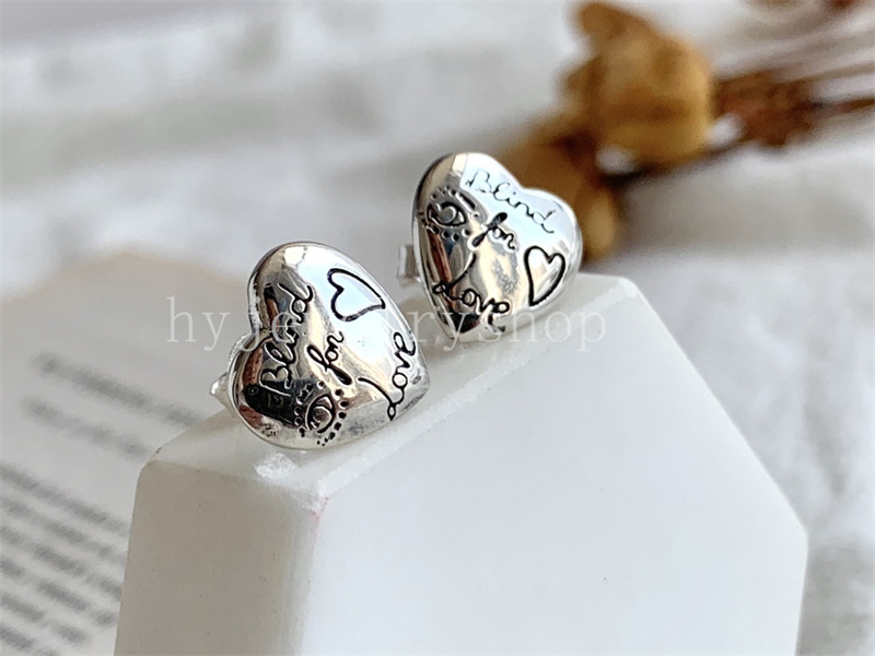 Double G Designer Letter G LOGO heart Stud Earring Pendant Necklace Bracelet Ring Set 925 Sterlling Silver Jewelry Men Women Valentine's Day Gift GGE007
Double G Designer Letter G LOGO heart Stud Earring Pendant Necklace Bracelet Ring Set 925 Sterlling Silver Jewelry Men Women Valentine's Day Gift GGE007