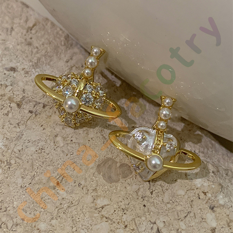 Fashion pearl earrings planet earring Designer jewelry love Saturn earrings Women's party wedding valentine gift
Fashion pearl earrings planet earring Designer jewelry love Saturn earrings Women's party wedding valentine gift