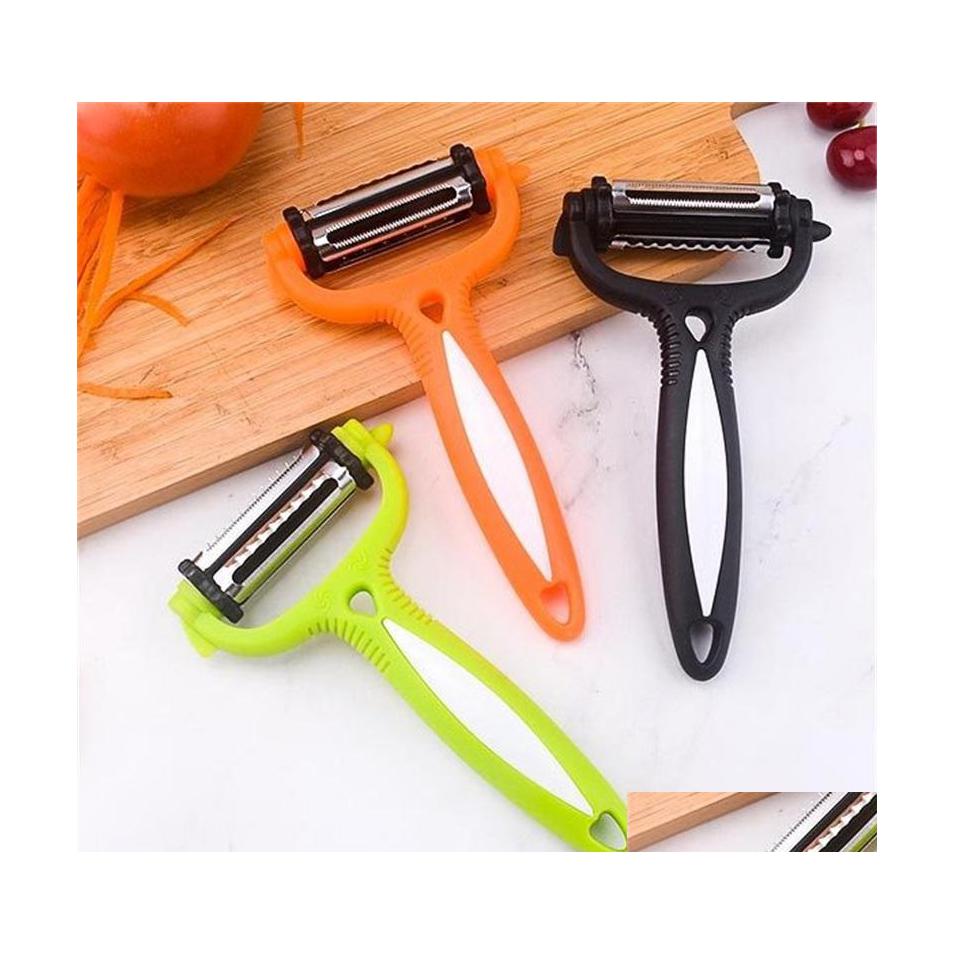 Fruit Vegetable Tools Stainless Steel Rotary Potato Peeler Cutter Kitchen 559 R2 Drop Delivery Home Garden Dining Bar Dhg9M
Fruit Vegetable Tools Stainless Steel Rotary Potato Peeler Cutter Kitchen 559 R2 Drop Delivery Home Garden Dining Bar Dhg9M