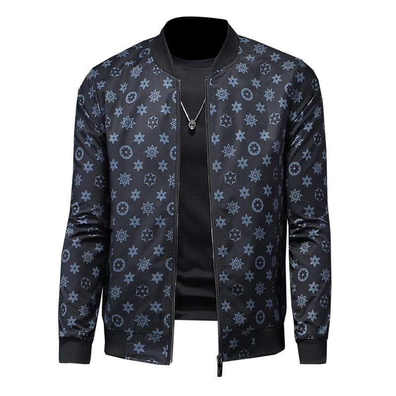 Mens Jacket Great Designer O-neck Collar Classic Dots Male Outerwear Coat Big Size Clothes 4XL 5XL, Navy blue
Mens Jacket Great Designer O-neck Collar Classic Dots Male Outerwear Coat Big Size Clothes 4XL 5XL, Navy blue
