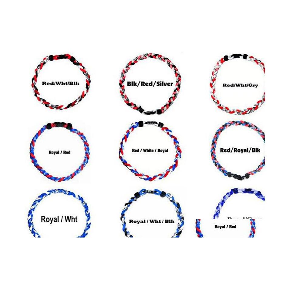 Chokers Titanium Braided Necklaces 3Rope Baseball Sports Necklace Choker Drop Delivery Jewelry Pendants Dhisj
Chokers Titanium Braided Necklaces 3Rope Baseball Sports Necklace Choker Drop Delivery Jewelry Pendants Dhisj