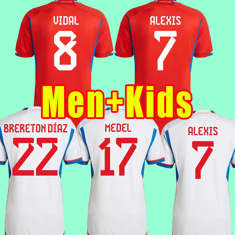 22 23 Chile Soccer Jerseys chilean 2023 2022 fans player version Vidal Alexis Sanchez Felipe MEDEL Erick E.VARGAS Men kids Football Shirts, Home 
22 23 Chile Soccer Jerseys chilean 2023 2022 fans player version Vidal Alexis Sanchez Felipe MEDEL Erick E.VARGAS Men kids Football Shirts, Home