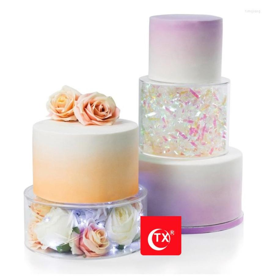 Bakeware Tools TX 152025cm Clear Acrylic Fillable Cake Stand Tillers Decoration For Baking Reusable RoundAcrylic Discs Topper3902528
Bakeware Tools TX 152025cm Clear Acrylic Fillable Cake Stand Tillers Decoration For Baking Reusable RoundAcrylic Discs Topper3902528