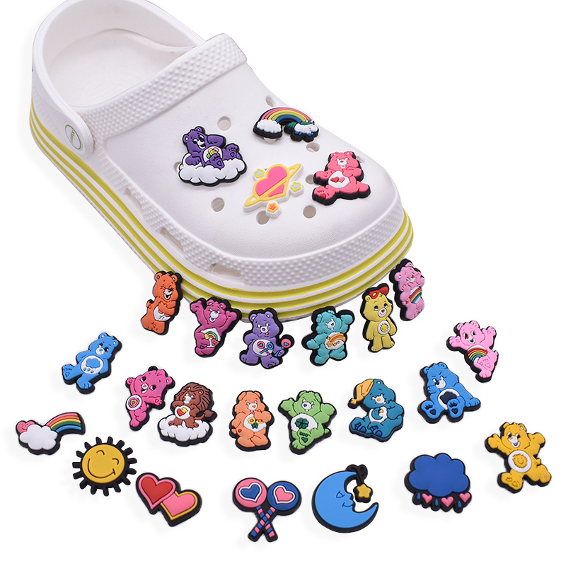 Anime charms wholesale childhood memories rainbow bear funny gift cartoon charms shoe accessories pvc decoration buckle soft, Equally mixed colors
Anime charms wholesale childhood memories rainbow bear funny gift cartoon charms shoe accessories pvc decoration buckle soft, Equally mixed colors