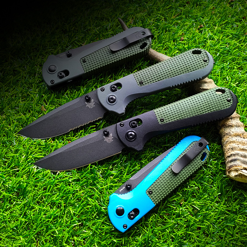 Benchmade Redoubt 430/430BK AXIS Folding Knife 3.55" CPM-D2 Graphite Blade Nylon Fiber Handles Pocket Tactical Knives Outdoor Camping Hunting 430SBK Utility Tools
Benchmade Redoubt 430/430BK AXIS Folding Knife 3.55" CPM-D2 Graphite Blade Nylon Fiber Handles Pocket Tactical Knives Outdoor Camping Hunting 430SBK Utility Tools
